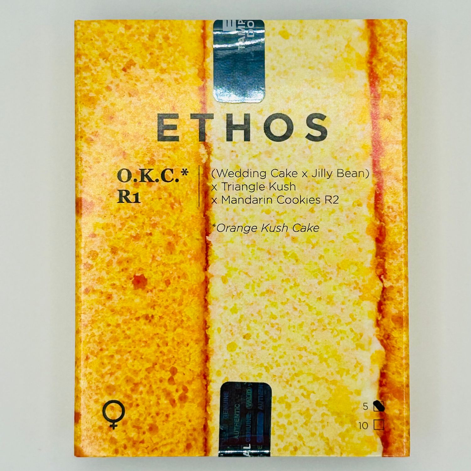 Ethos Orange Kush Cake R1 (F,ID) 5 Pack