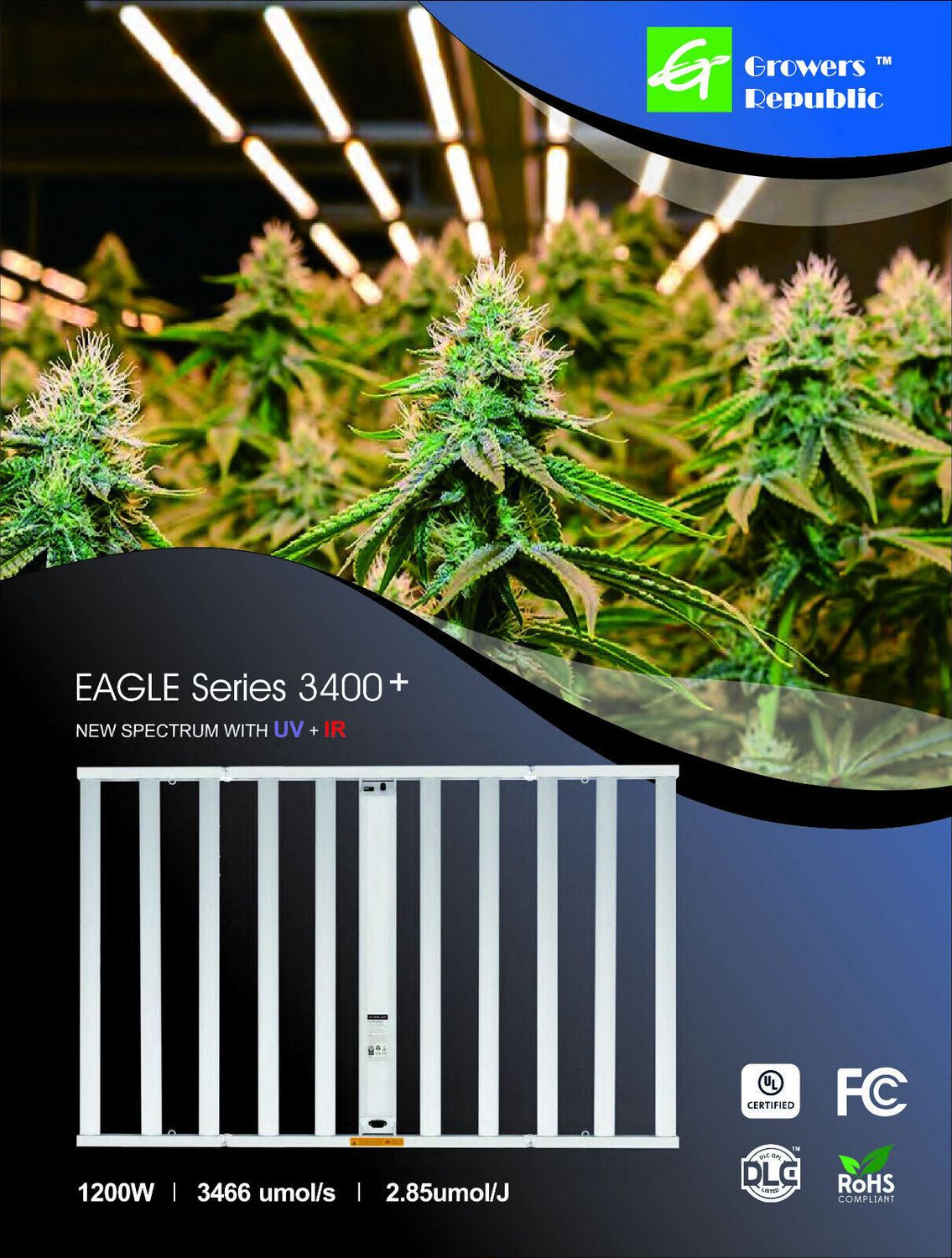 Grower's Republic E3400+ 1200W