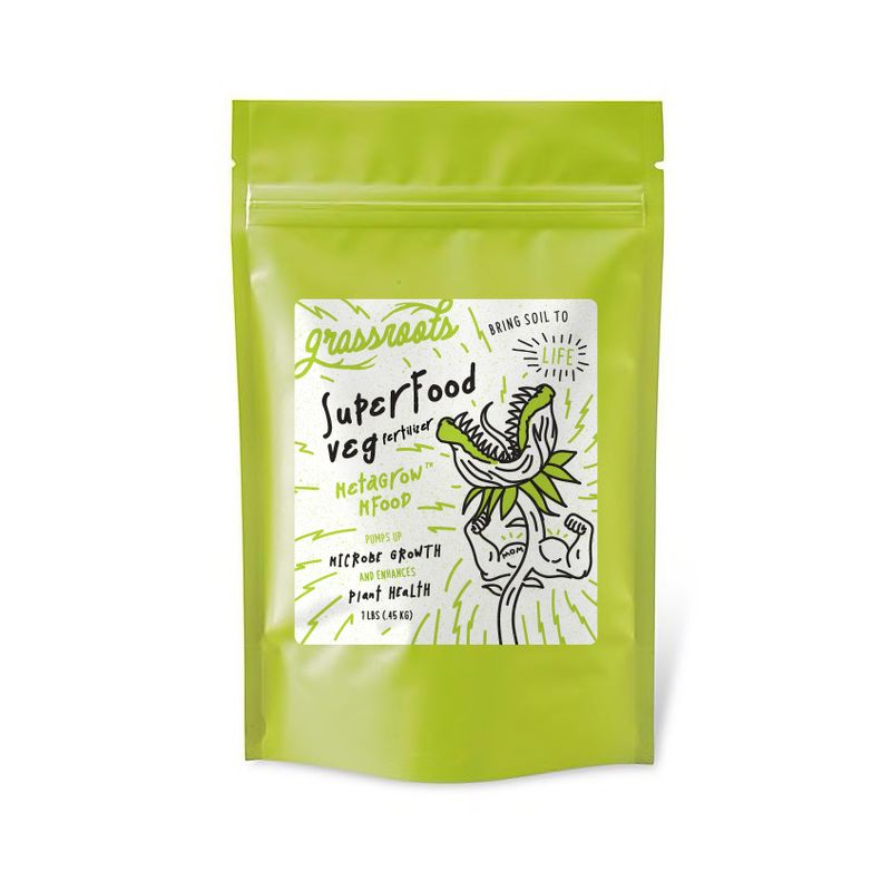 Grassroots Microbe and Plant Food: Superfood Veg Metagrow 1lb