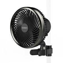CLOUDRAY S9, Gen 2 Grow Tent Clip Fan 9” with Long-Life EC Motor, 10-Level Dynamic Wind Modes &amp; Fan Speeds, 10-Level Auto Oscillation