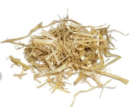 Buildasoil Barley Straw Mulch - 1/2 Cubic Foot Bag 1/2 cf