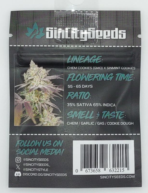 Sin City Seeds Modified Mints (R,ID) 15 Pack