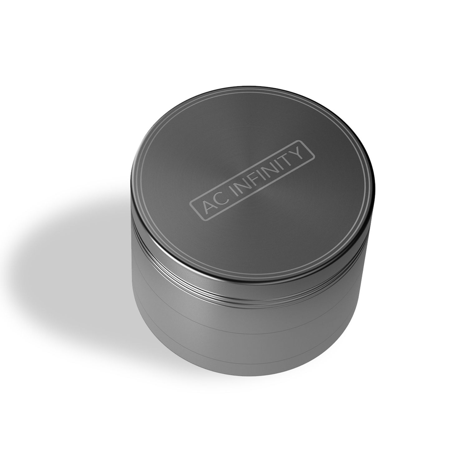 AC Infinity 3-Chamber Spice Grinder, Gunmetal 2.5&quot;