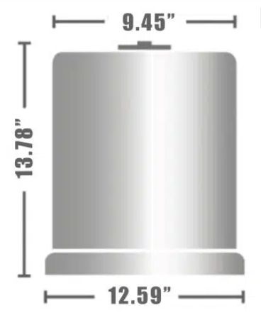 Autopot Clear Propagation Lid for 2.2 gal /  3.9 gal Pots