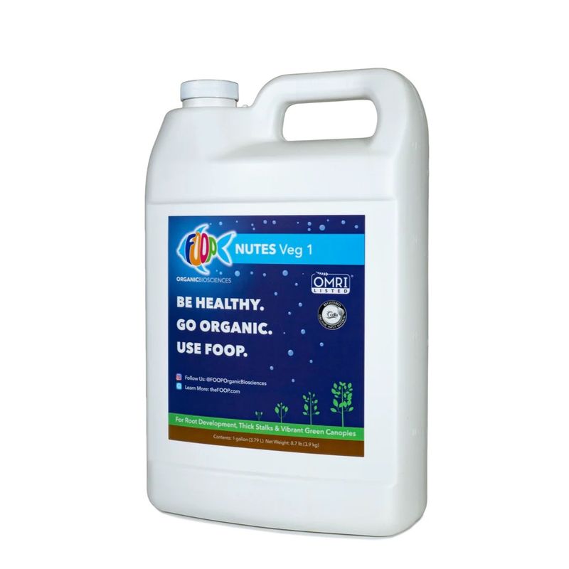 FOOP Nutes Nutrients Veg 1 1 Gal