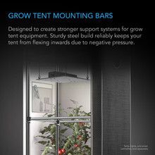 AC Infinity Grow Tent Mounting Bars for Indoor Grow Spaces 3x3