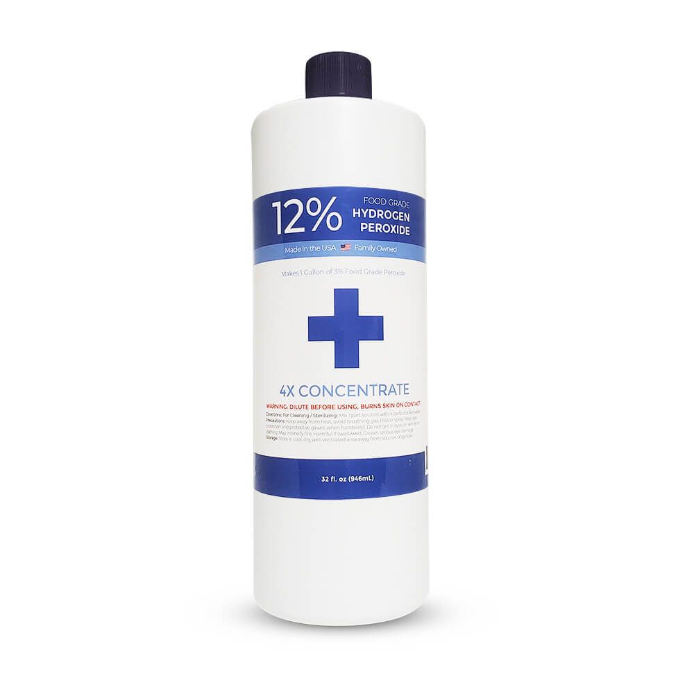 H202 12% Food Grade Hydrogen Peroxide