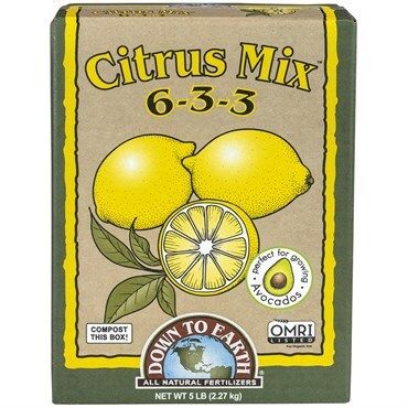 DTE CITRUS MIX 6-3-3 5LB *OMRI*