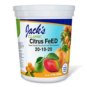 Jack&#39;s Nutrients Classic 20-10-20 Citrus Feed 1.5lbs