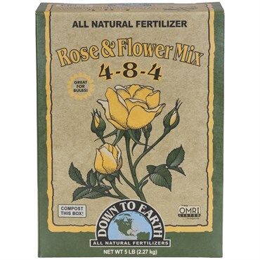 DTE ROSE &amp; FLOWER MIX 4-8-4 5LB *OMRI*