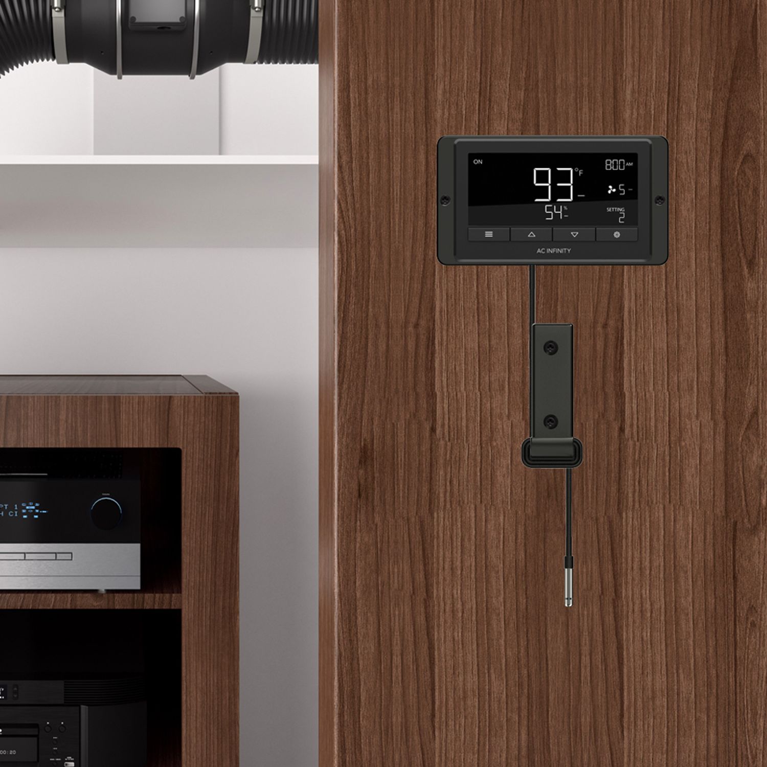 AC INFINITY CONTROLLER SENSOR PROBE 20&#39; CORDED CLIMATE DETECTOR