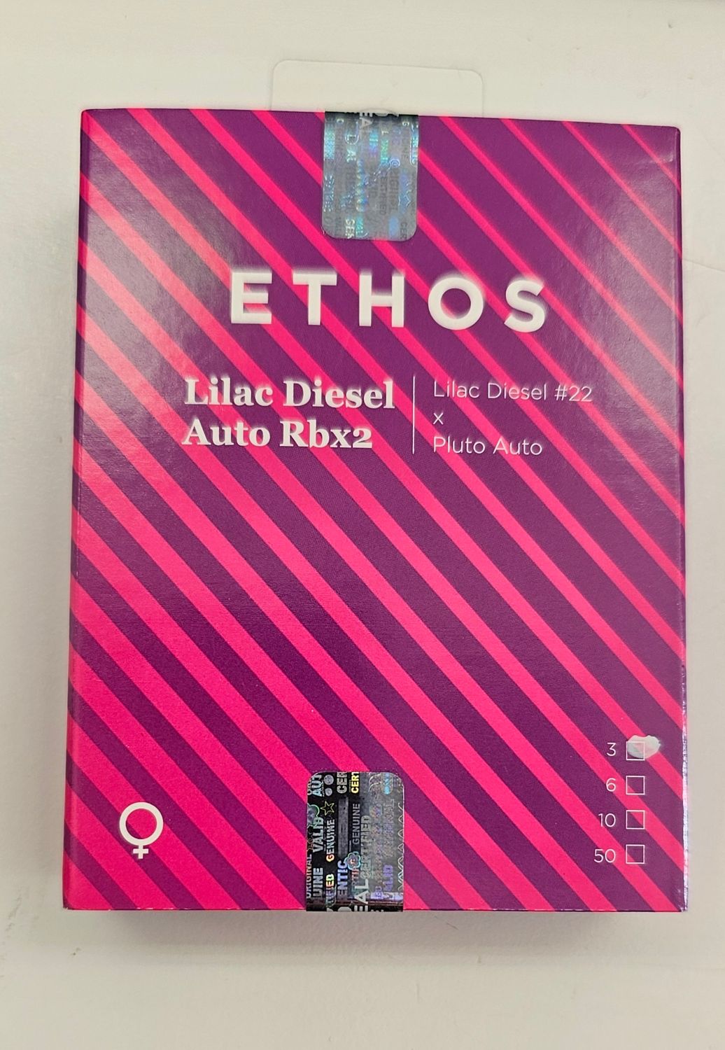 Ethos Lilac Diesel Rbx2 Auto (F,SD) 3 Pack