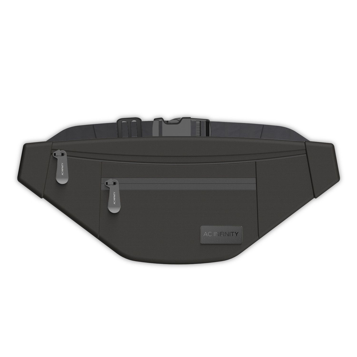 AC Infinity Smell Proof Belt Bag, Black, with 900D Nylon Fabric and Carbon Filter Lining Fanny Pack