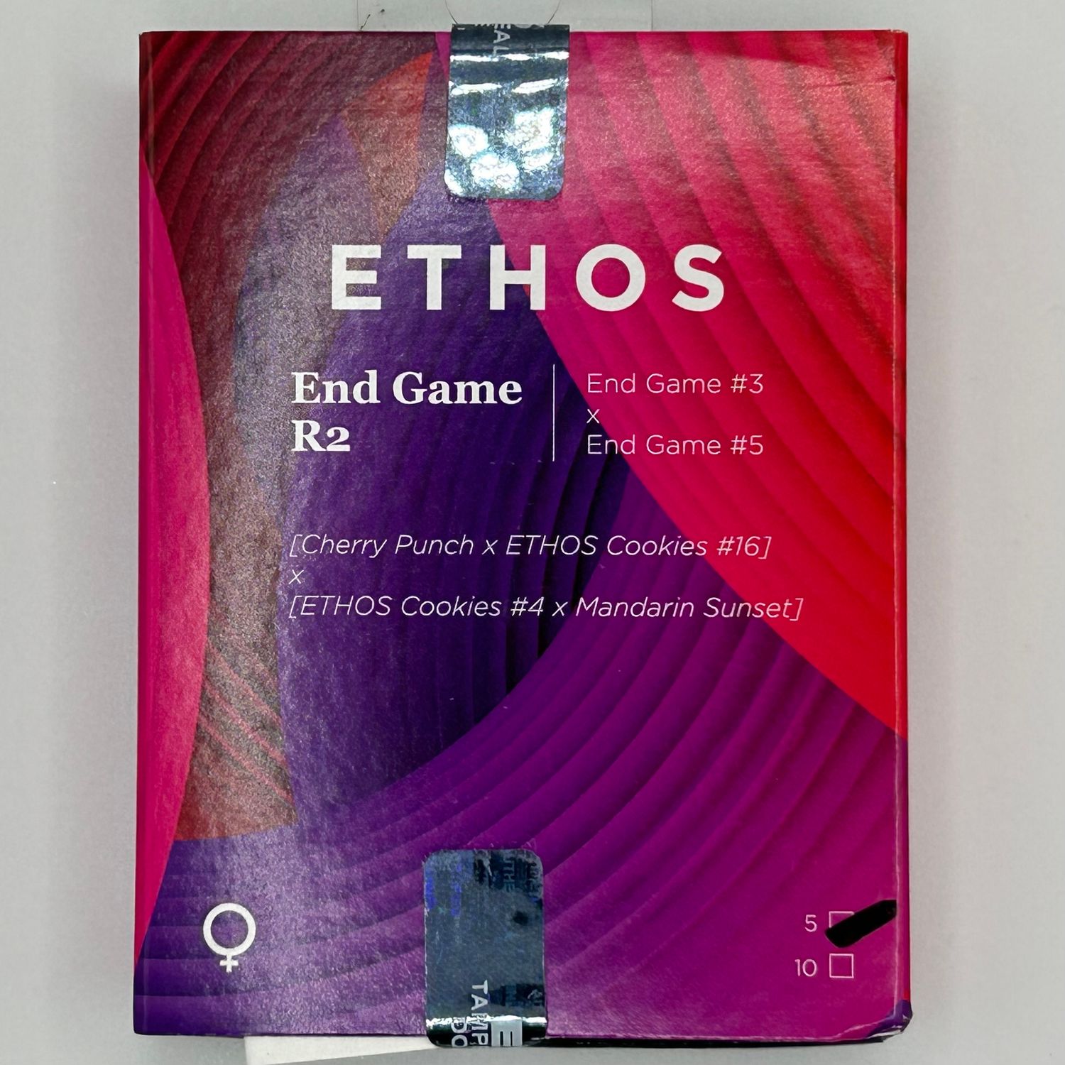 END GAME R2 5 pack- END GAME #3 x END GAME #5 (CHERRY PUNCH X ETHOS COOKIES #16) x (ETHOS COOKIES #…