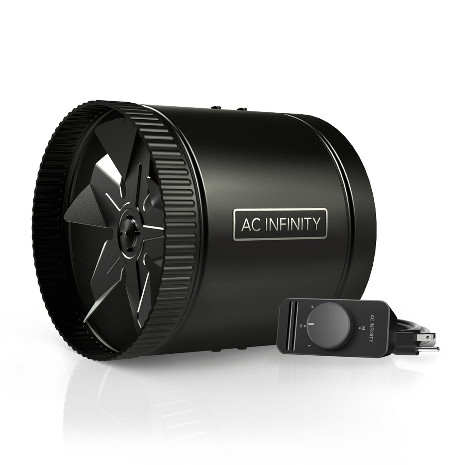 AC Infinity Raxial S8 Booster Fan W/ Speed Controller
