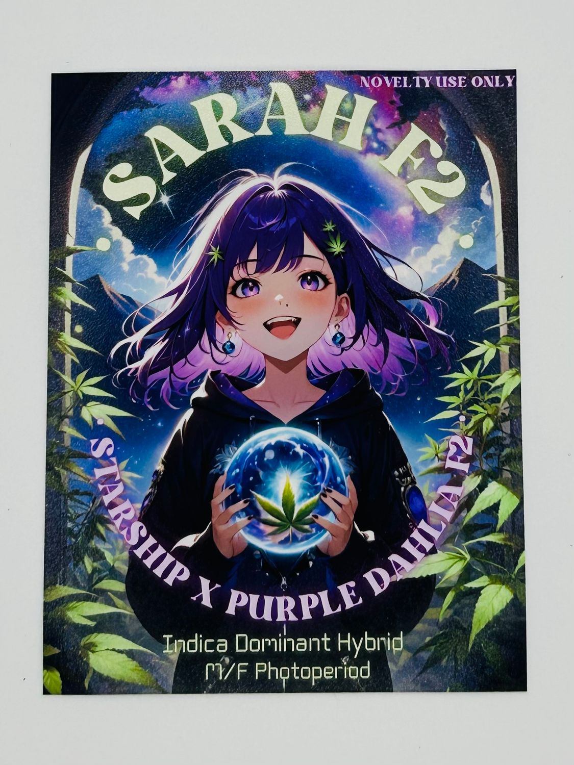 Sarah F2 Starship x Purple