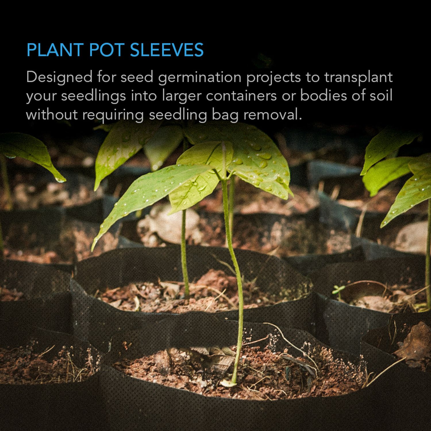 Ac Infinity Biodegradable 0.25 Nursery Bag