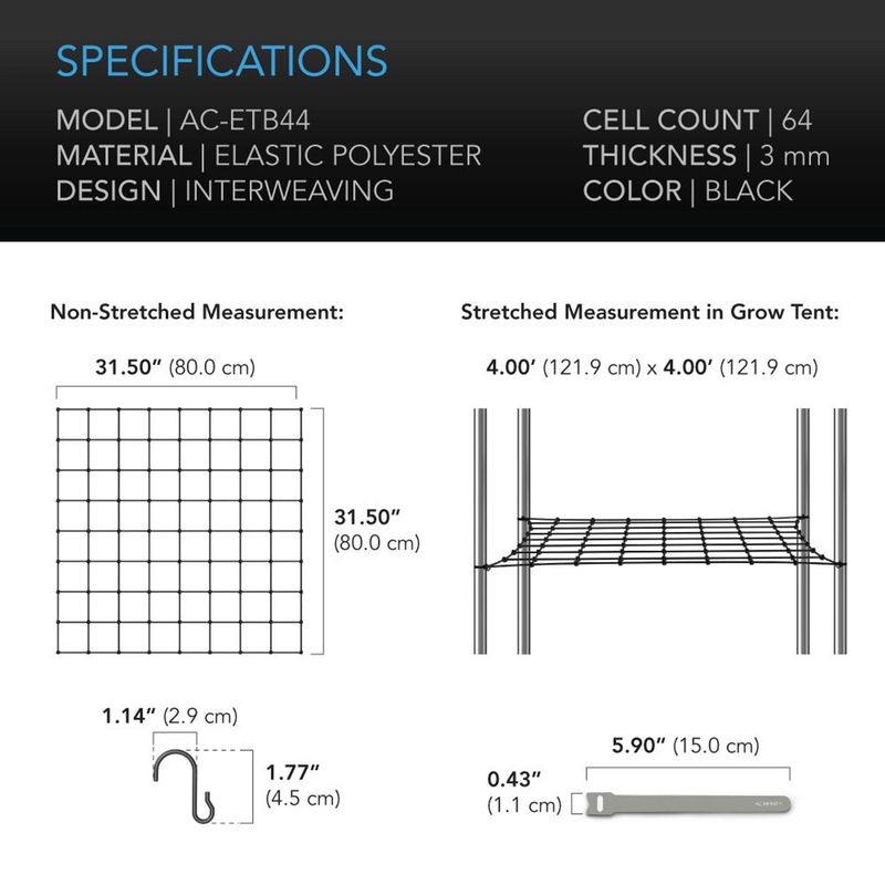 AC Infinity  4x4 Trellis