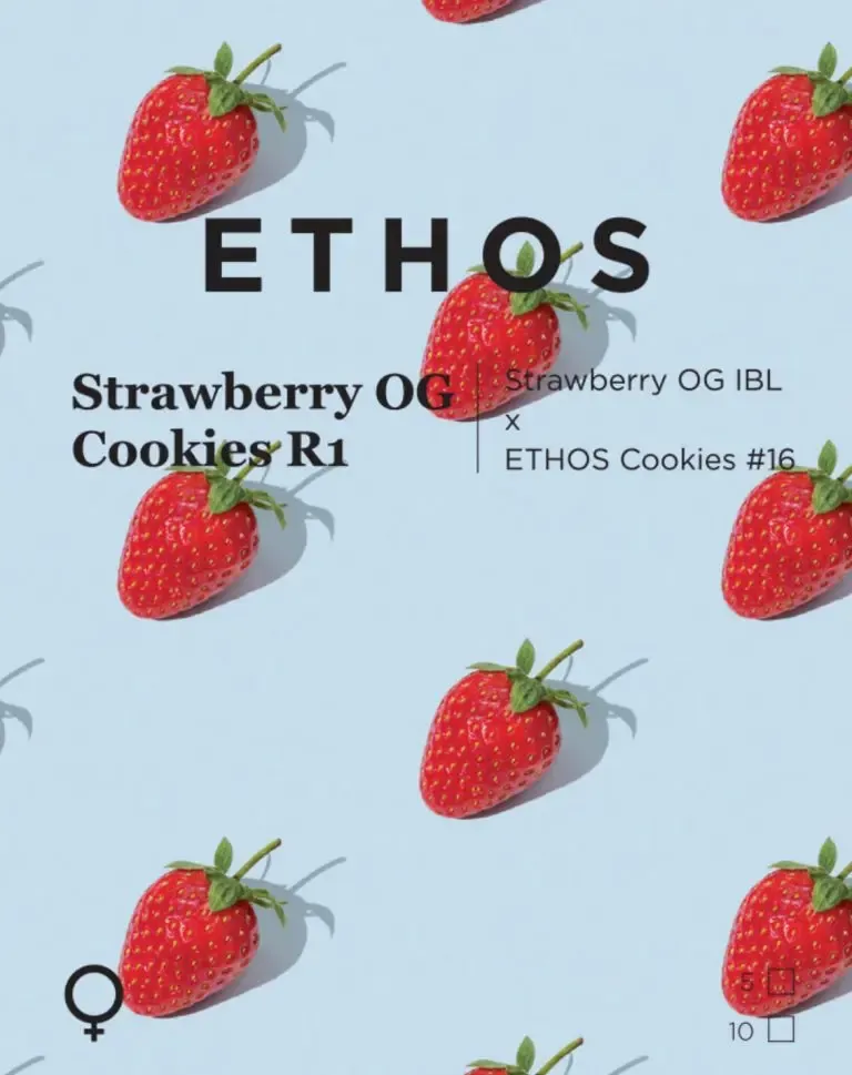 Ethos Strawberry OG Cookies R1 (F) 5 Pack