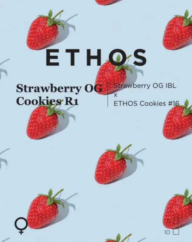 Ethos Strawberry OG Cookies R1 (F) 5 Pack