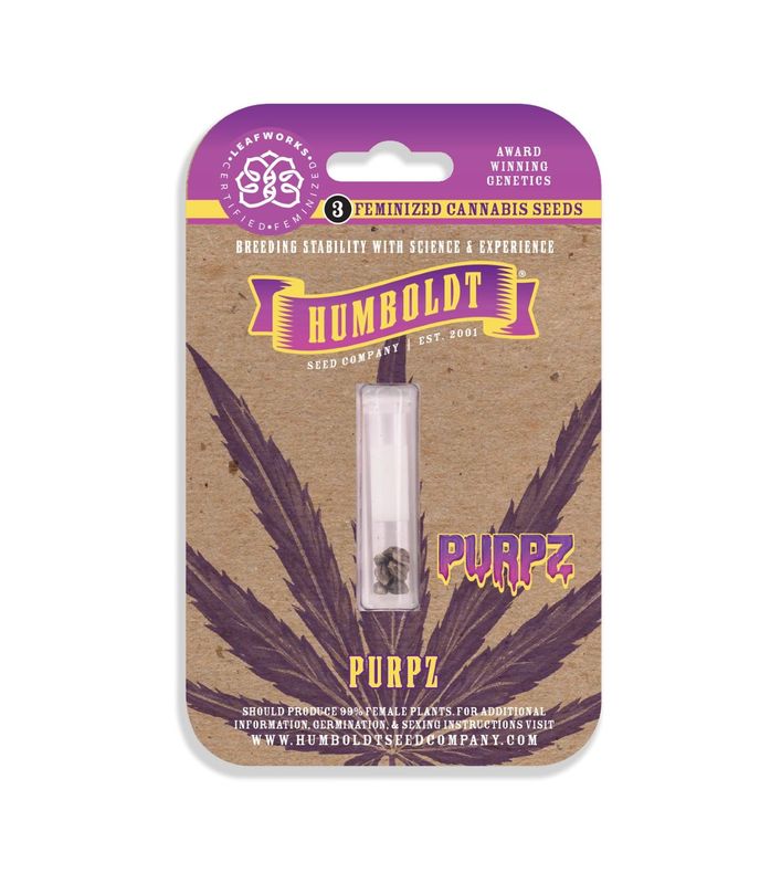 Humboldt Seed Company - Purpz (f) Photoperiod - 5 pack