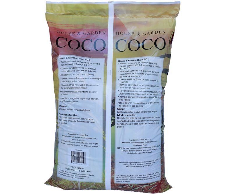 House &amp; Garden Coco Medium 50 Liter (1.75 cu ft)