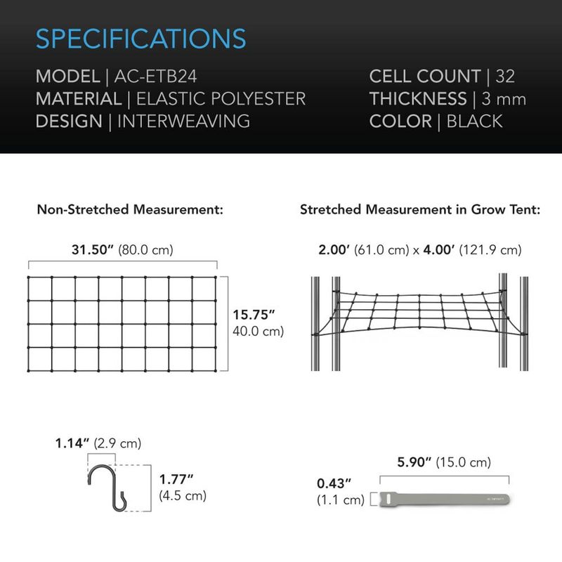 AC Infinity  4x2 Trellis