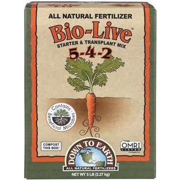 DTE BIO-LIVE 5-4-2 W/MYCO 4LB *OMRI*