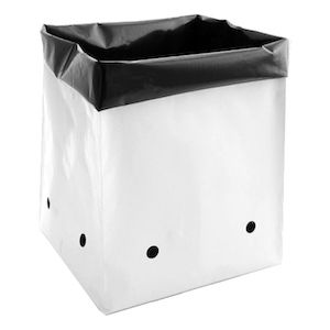 GROW1 PE Grow Bags Black &amp; White 2 Gallon
