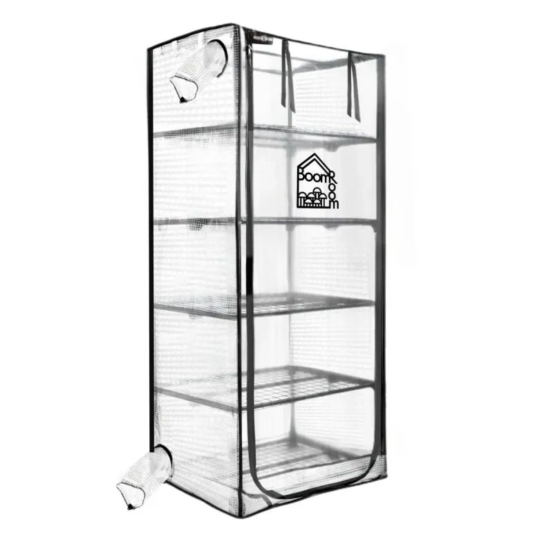 'BoomRoom II' Mushroom Martha Tent &amp; Grow Rack