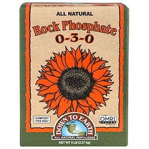 DTE Rock Phosphate 0-3-0 5LB *OMRI*