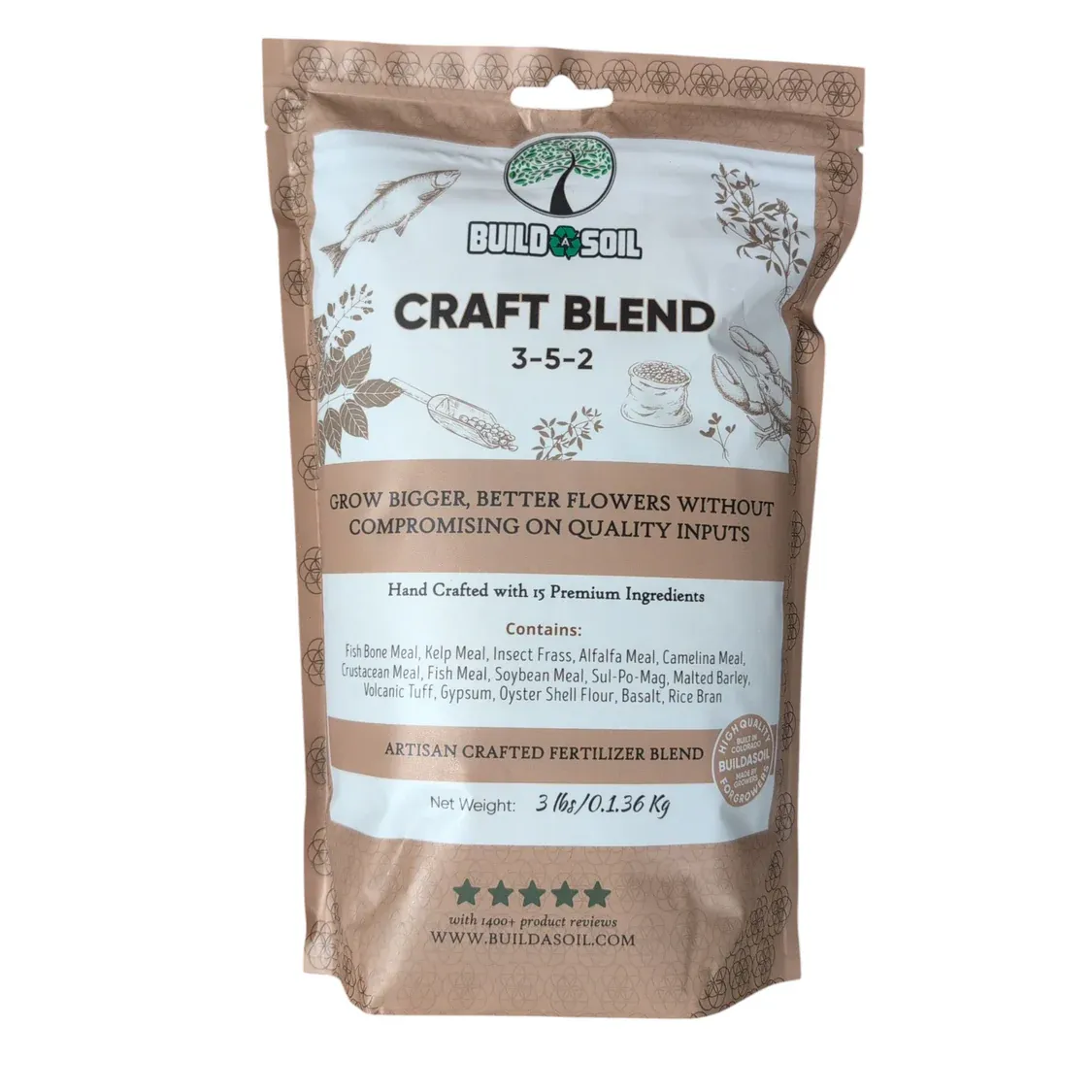 Buildasoil Craft Blend 10lbs