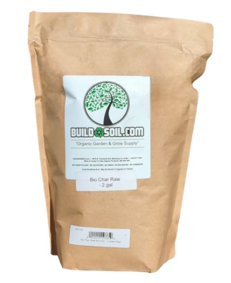 Buildasoil Charged Biochar 1 Cubic Foot Bag