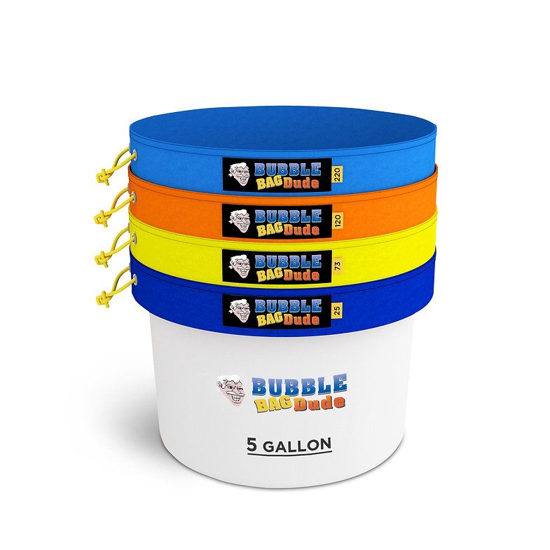 BubbleBagDude 5-Gallon 4-Bag Extraction Kit