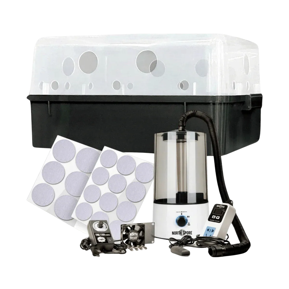 Automated 'Boomr Bin' Monotub Mushroom Grow Kit