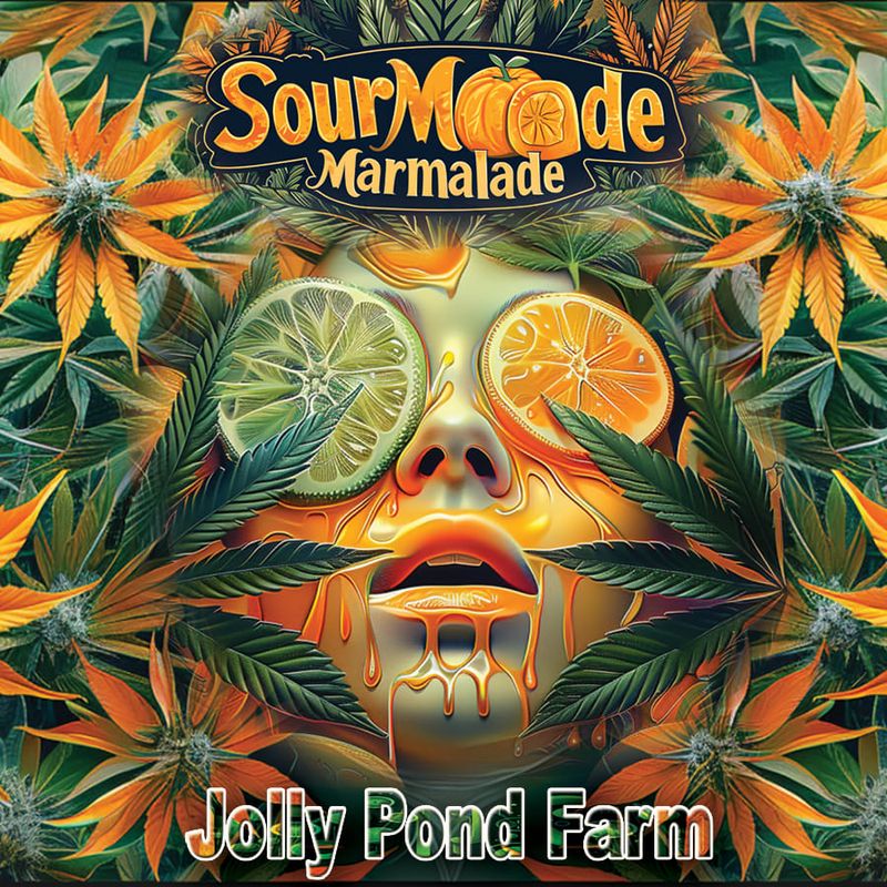 Jolly Pond Farm Sour Moode Marmalade - 3 Feminized Photoperiod Seeds