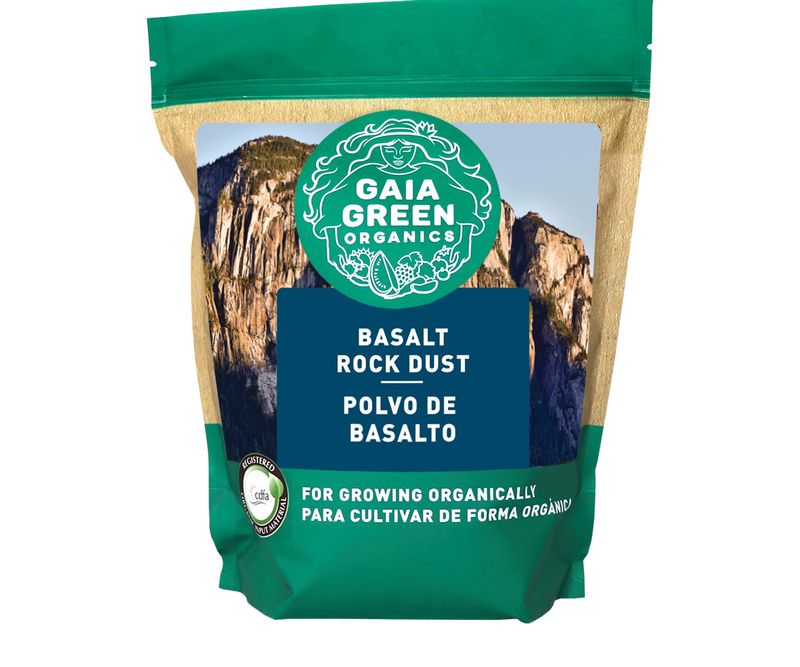 Gaia Green Organics Basalt Rock Dust, 2 kg Pouch