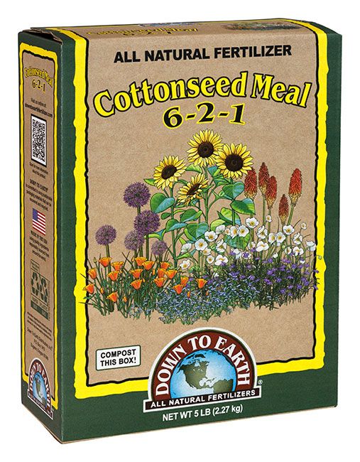 DTE Cotton Seed Meal 6-2-1  5 LB *OMRI*