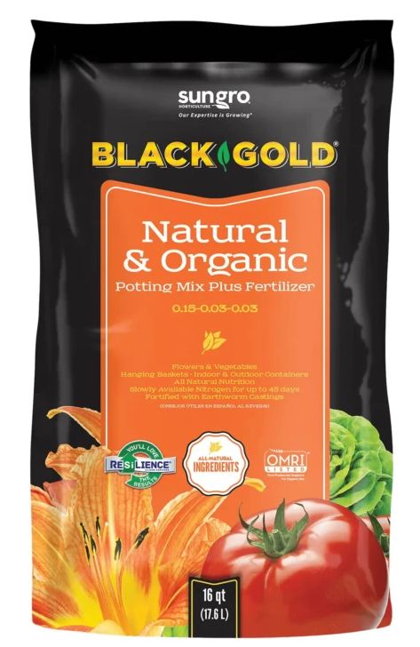 Black Gold® Natural &amp; Organic Potting Mix - 16qt