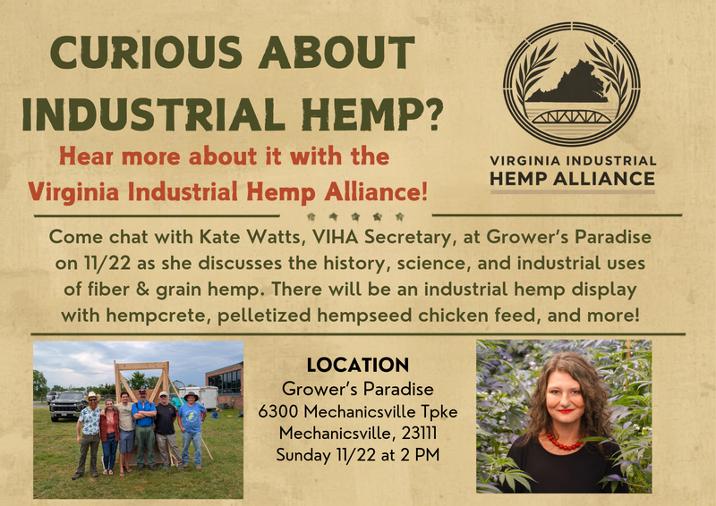 Curious about Industrial Hemp?