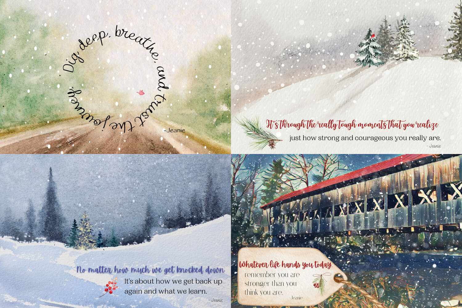 Jeanie's Jar of Hope Cards 12-pack