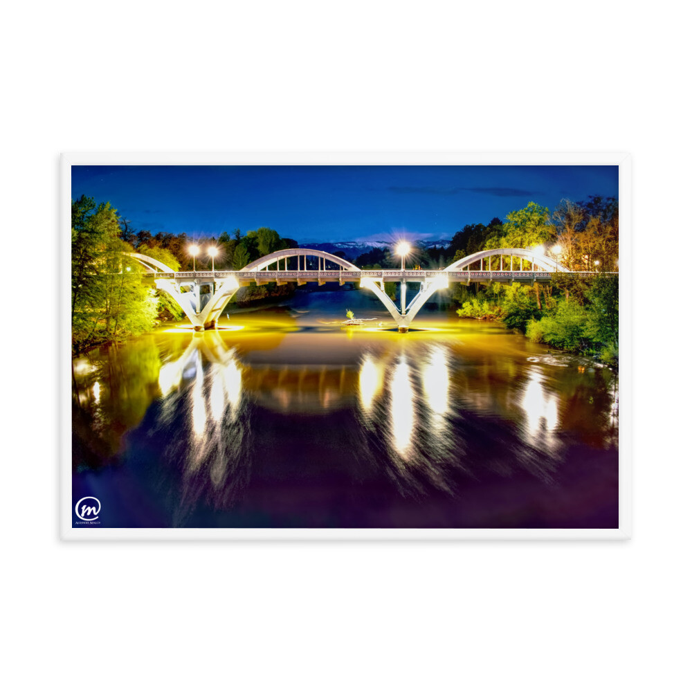 Caveman Bridge III Framed Photo Print