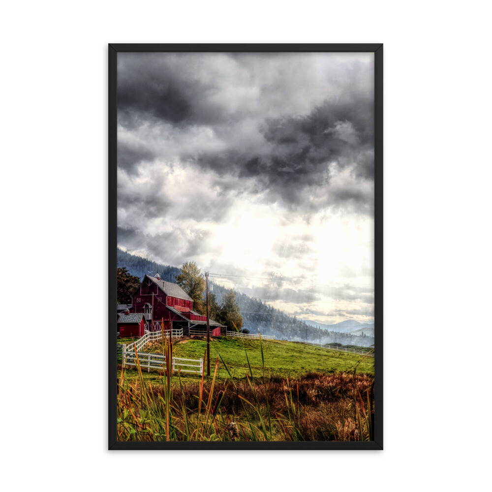 Grants Pass Farmhouse Framed Photo Print