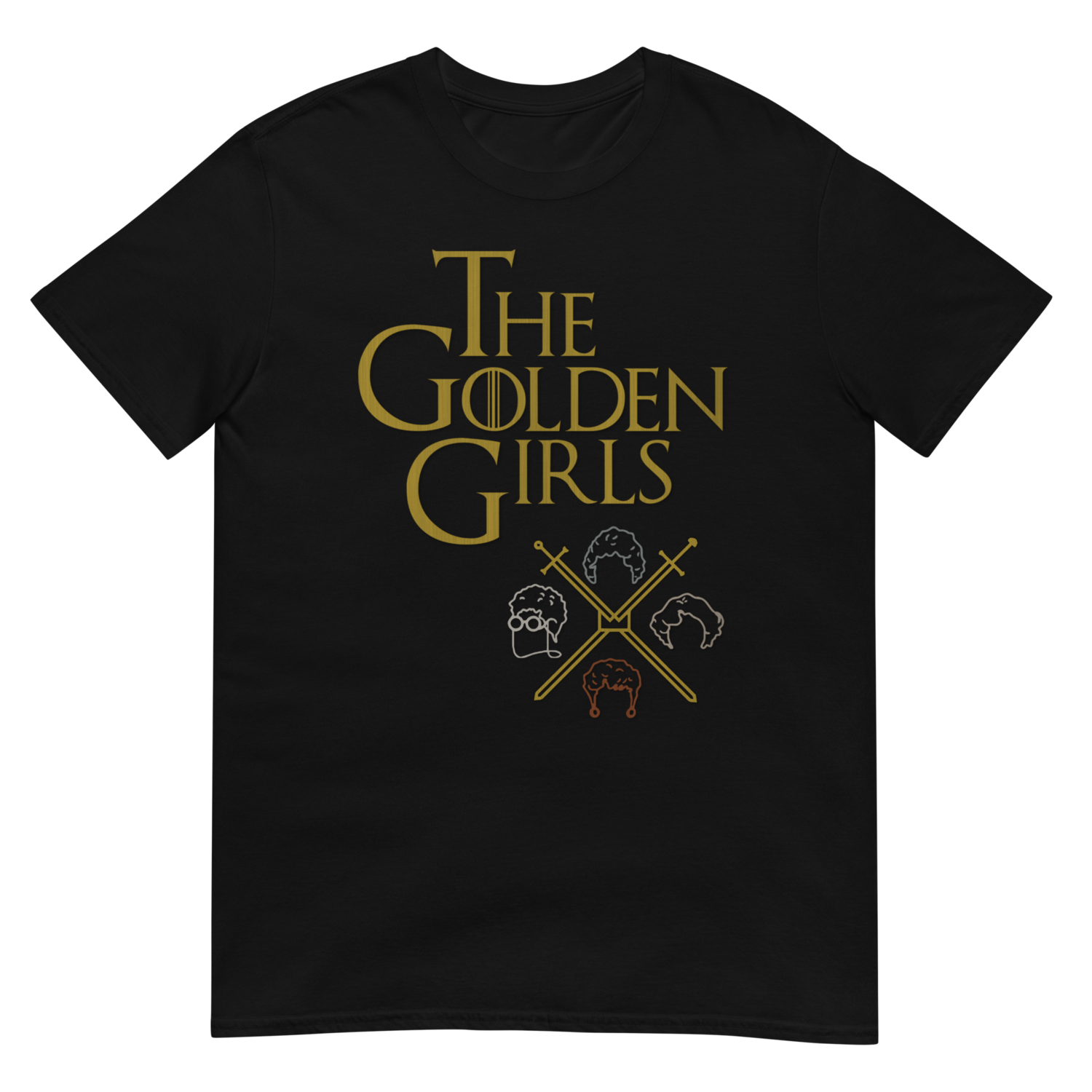 Golden Game of Thrones Short-Sleeve Unisex T-Shirt