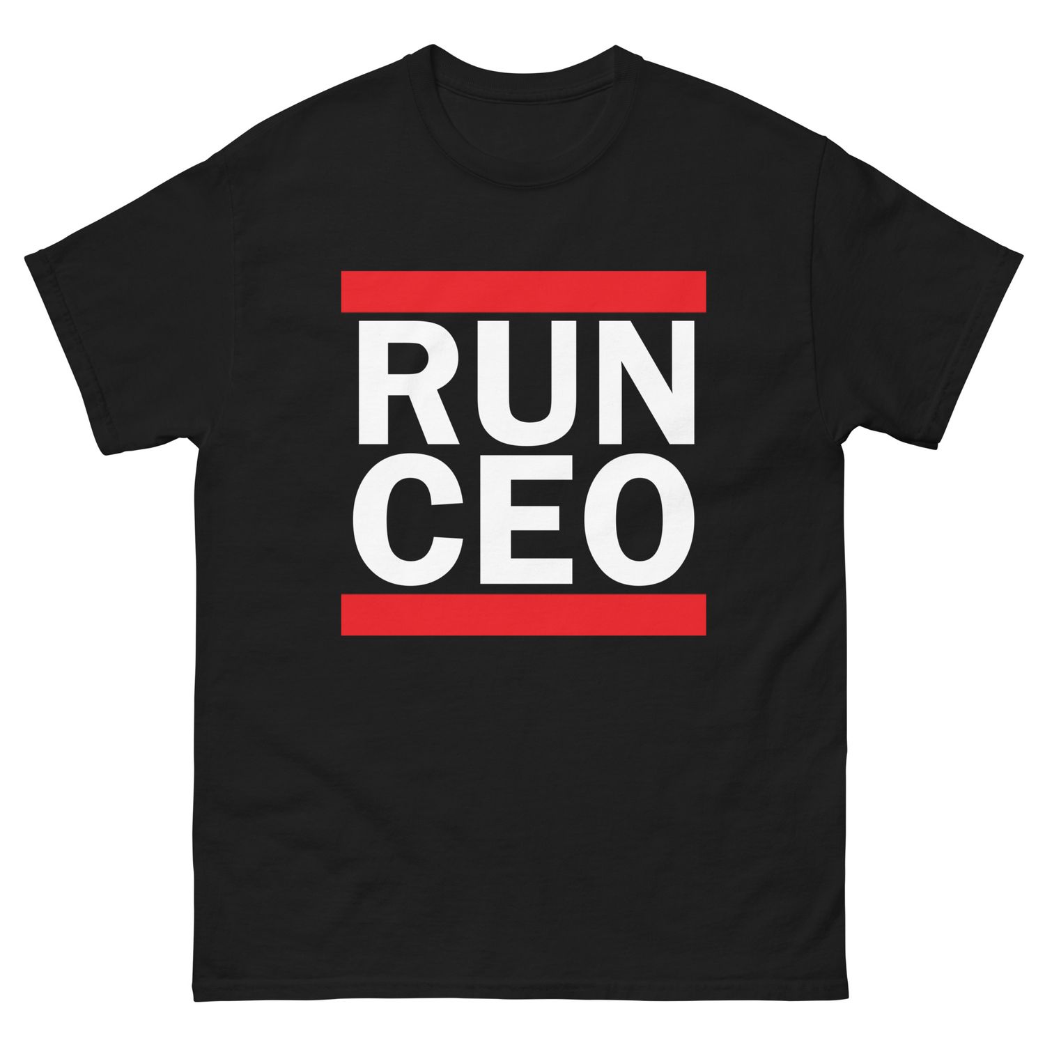 RUN CEO&quot; Revolutionary T-Shirt – Guillotine-Ready Edition