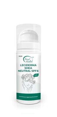 LECIDERMA SHEA NEUTRAL SPF6 Regenerationscreme mit Lecithin