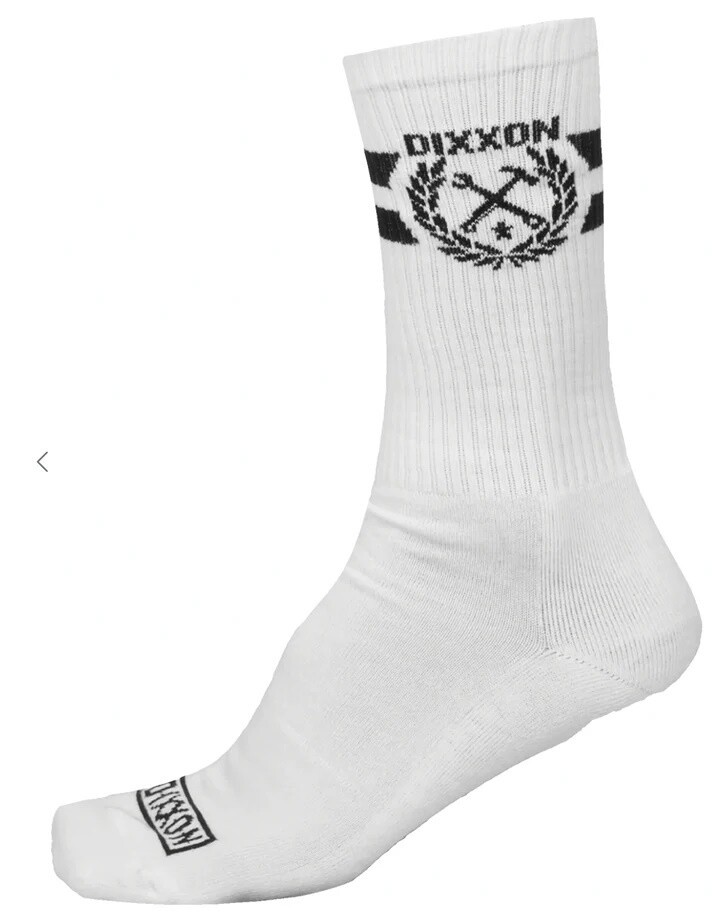 DIXXON - STAY HUMBLE SOCKS, WHITE