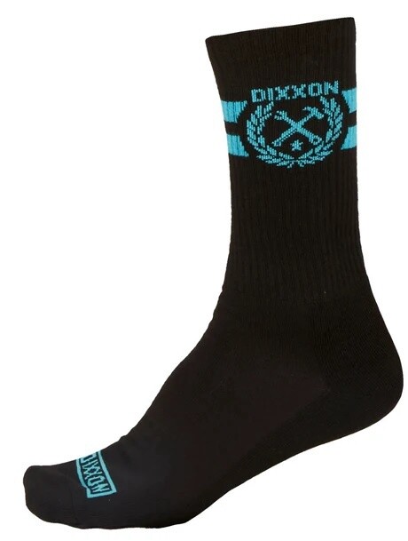 DIXXON - STAY HUMBLE SOCKS BLK/TEAL