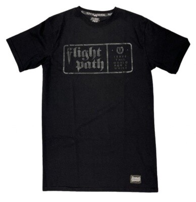 FLIGHTPATH - GARCIA TEE, Black