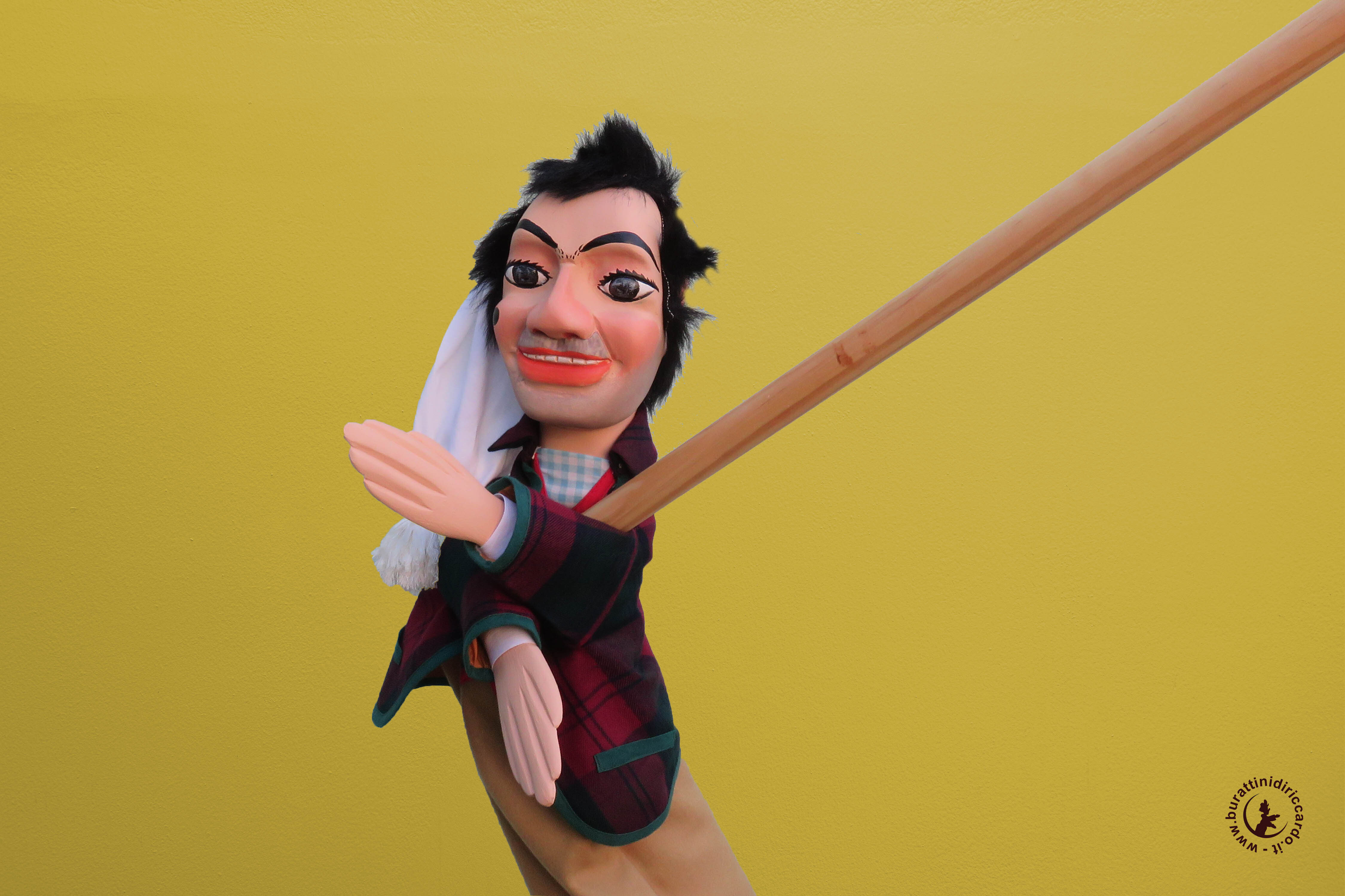 Fagiolino - burattino da collezione grande